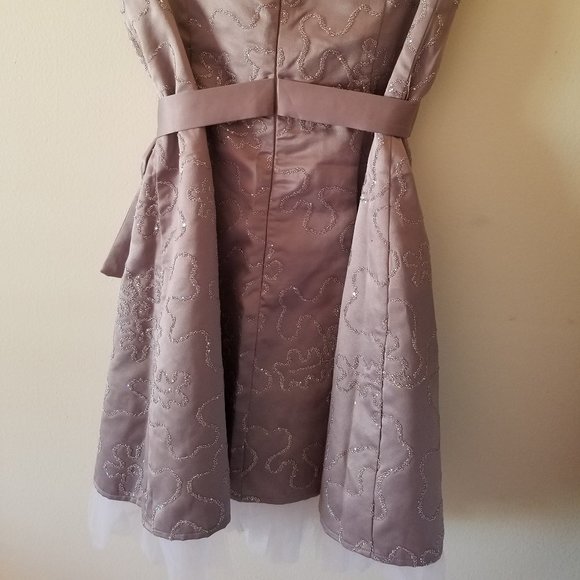 Silver Mini Dress - Picture 3 of 3